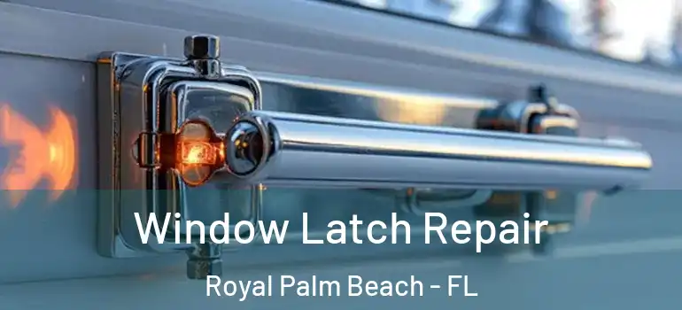  Window Latch Repair Royal Palm Beach - FL